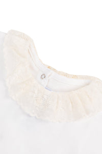 Body - Ecru broderie petits trésors