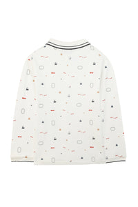 Polo Globe trotteur - Marine