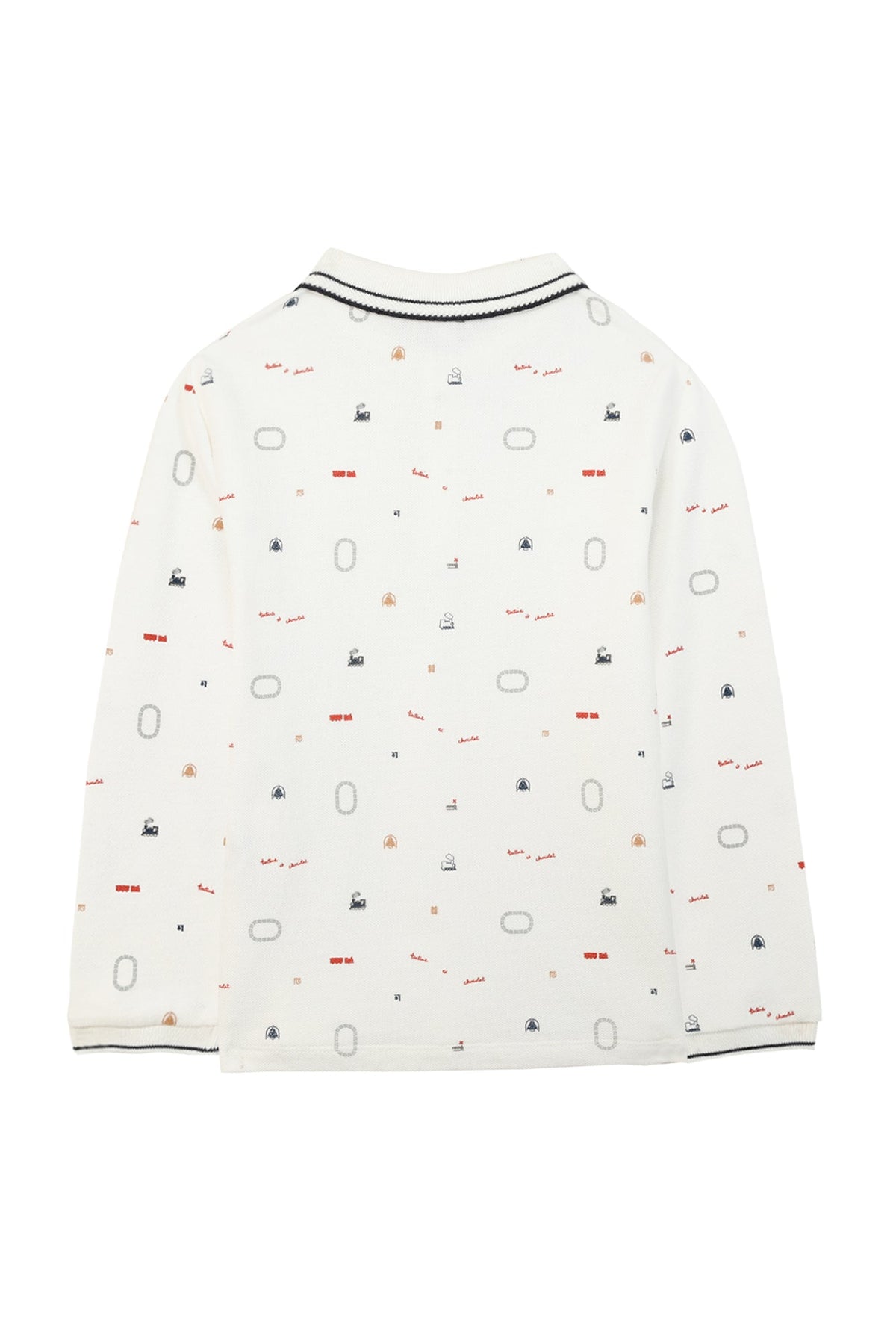 Polo Globe trotteur - Marine