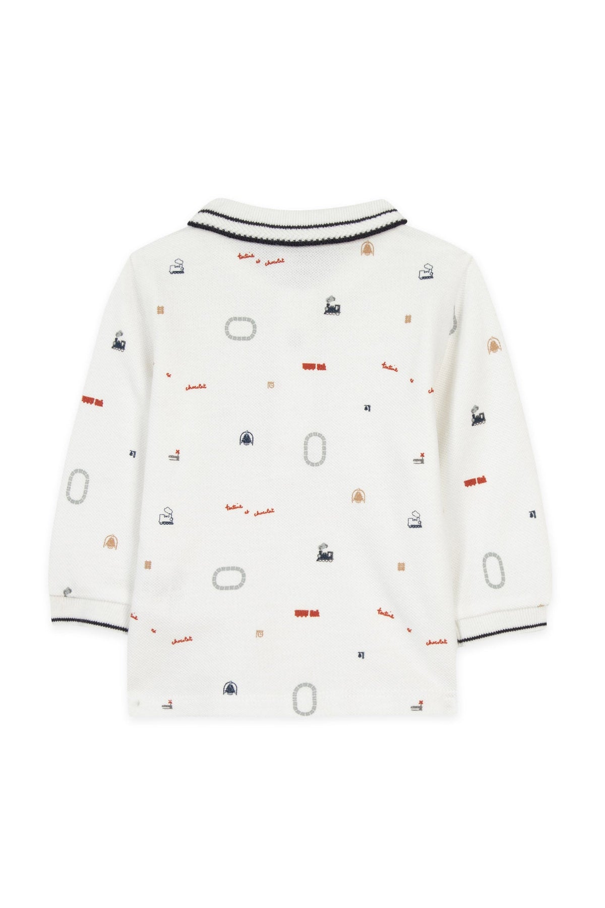 Polo Baby globe trotteur - Marine