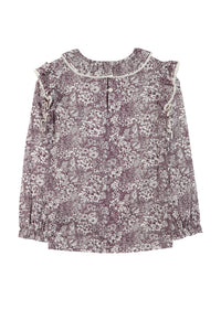 Tunique Esprit romantique - Aubergine