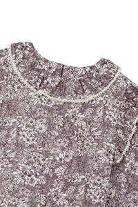 Tunique Esprit romantique - Aubergine