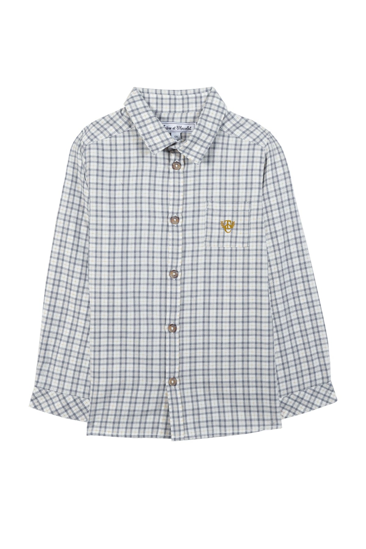 Chemise Conquete arctique - Bleu Grisé