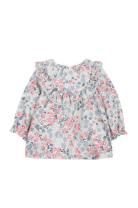 Blouse Baby école buisssonnière - Framboise