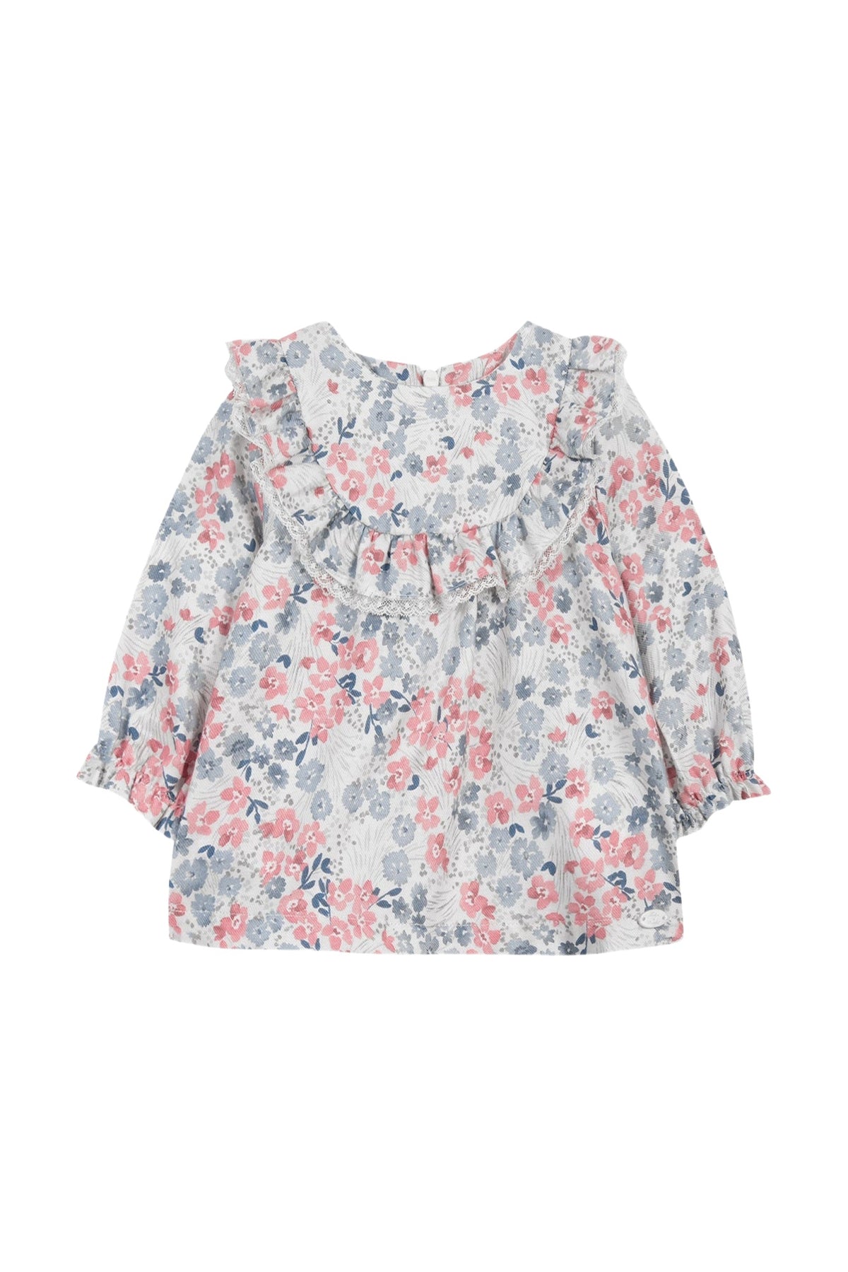 Blouse Baby école buisssonnière - Framboise