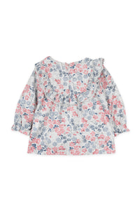 Blouse Baby école buisssonnière - Framboise