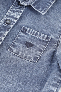 Chemise Conquete arctique - Bleu Grisé