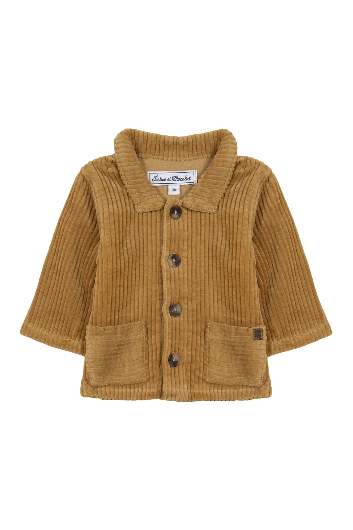 Surchemise Baby conquete arctique - Moutarde