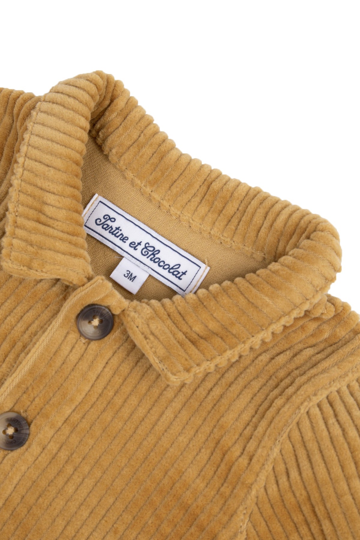 Surchemise Baby conquete arctique - Moutarde