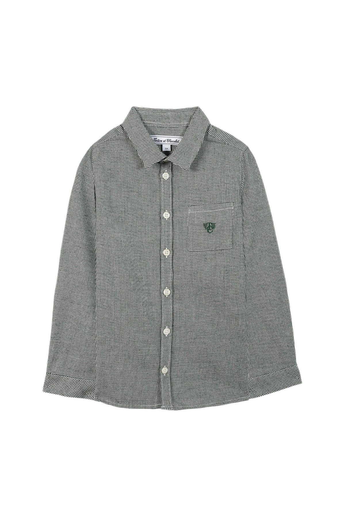 Chemise Apprenti artiste - Vert Anglais