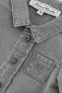Chemise Baby apprenti artiste - Gris Chiné Moyen