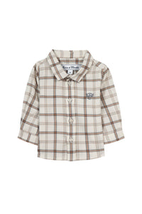 Chemise Baby globe trotteur - Nacre