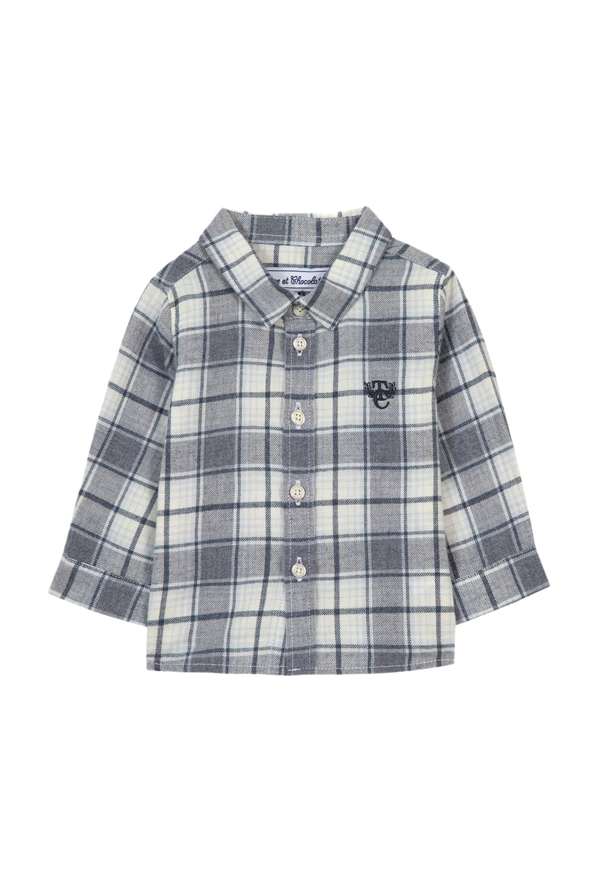 Chemise Baby apprenti artiste - Gris Chiné Moyen