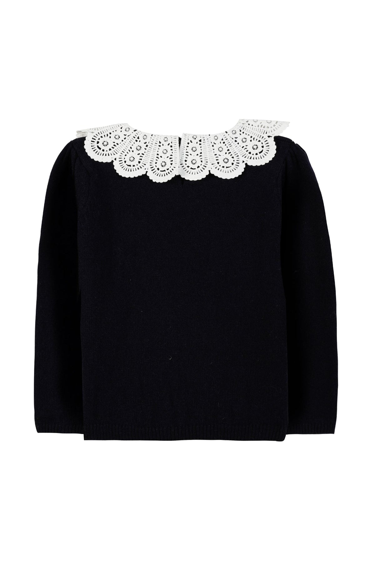 Pull Quai de seine en laine - Marine