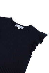 Pull Quai de seine en laine - Marine