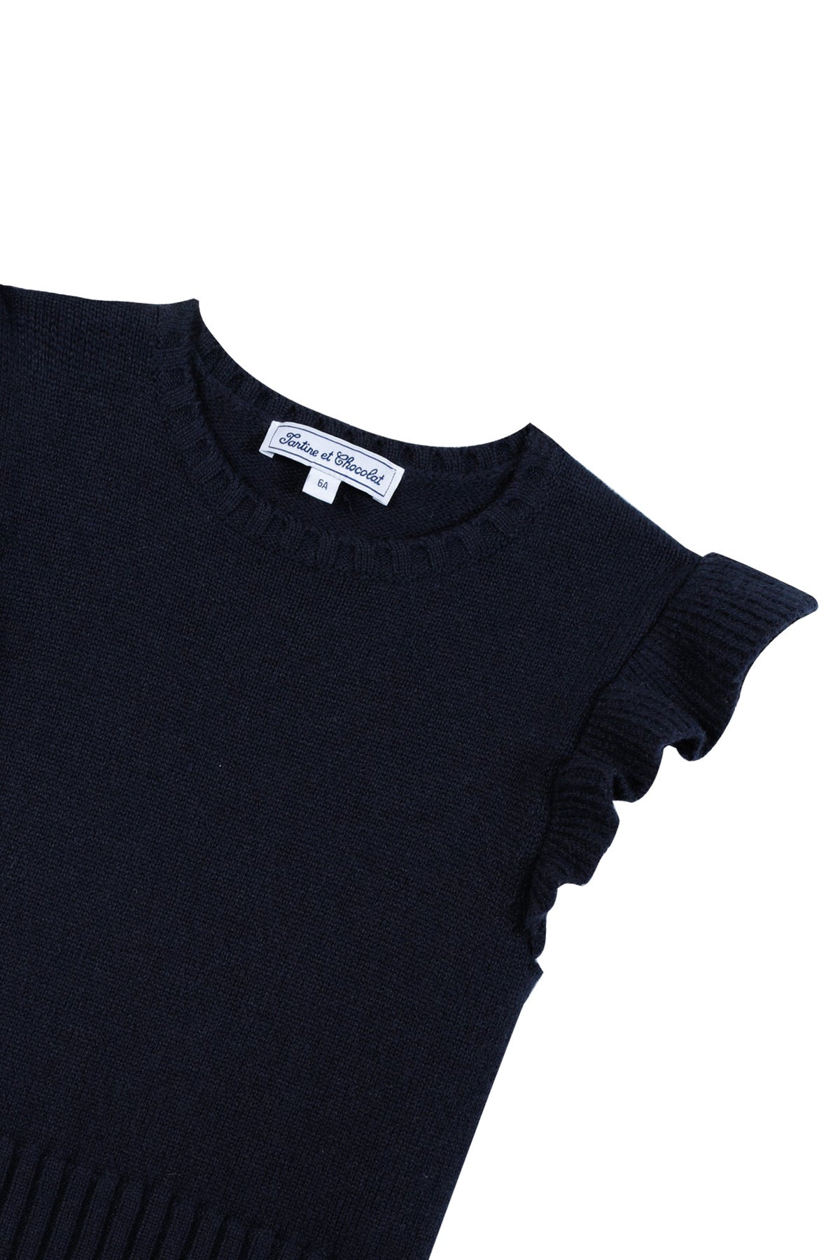 Pull Quai de seine en laine - Marine