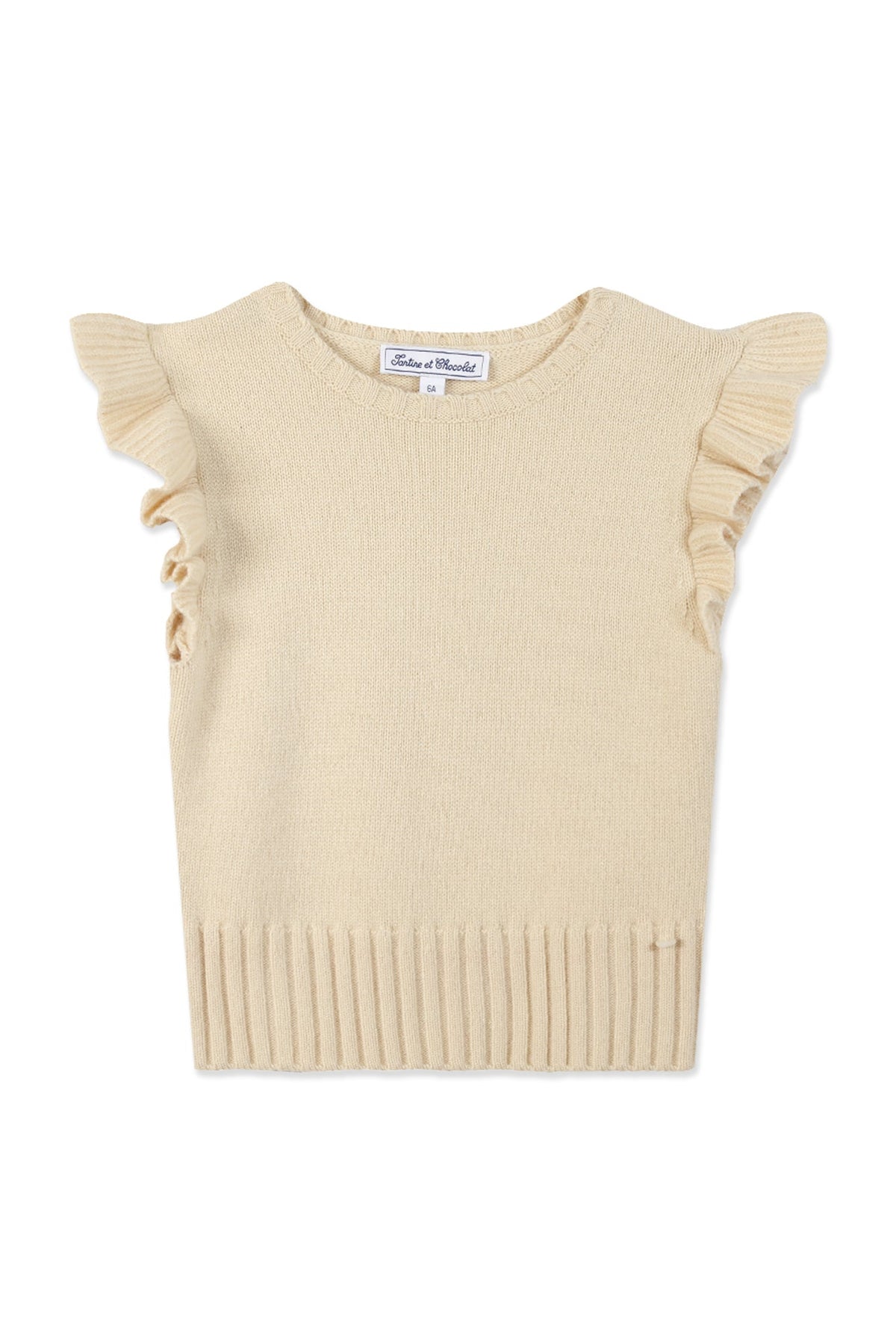 Ivoire / Pull Balade Automnale En Laine - Ivoire