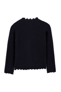 Cardigan Back to school en laine - Marine