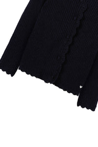 Cardigan Back to school en laine - Marine