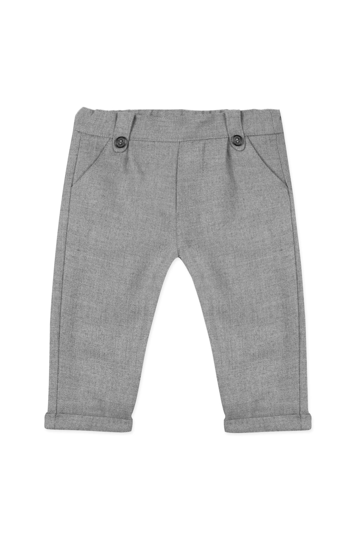 ZNO PICS // Pantalon - Gris chiné