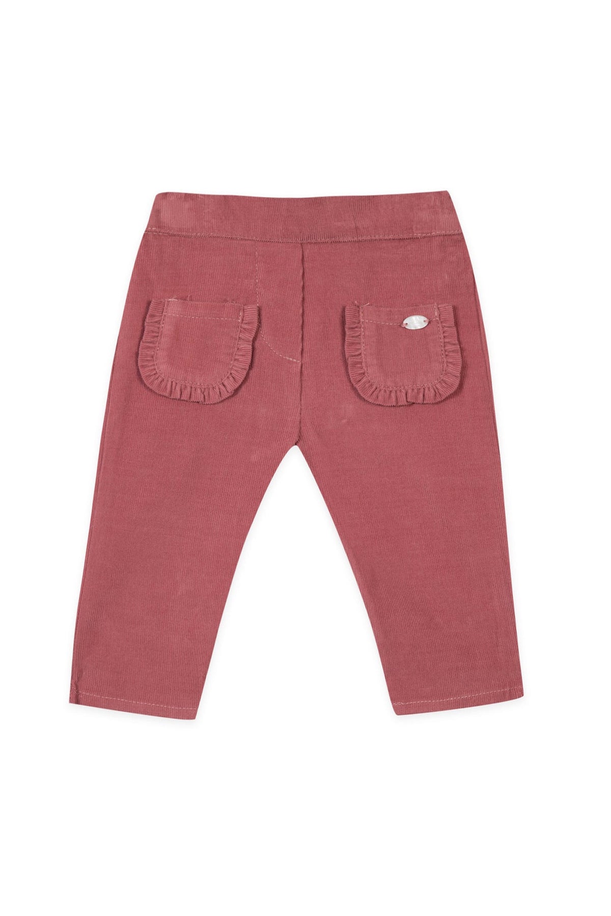 Pantalon Baby école buisssonnière - Framboise