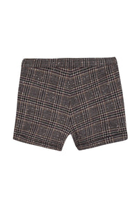 Short Esprit romantique en laine - Gris Chiné Foncé
