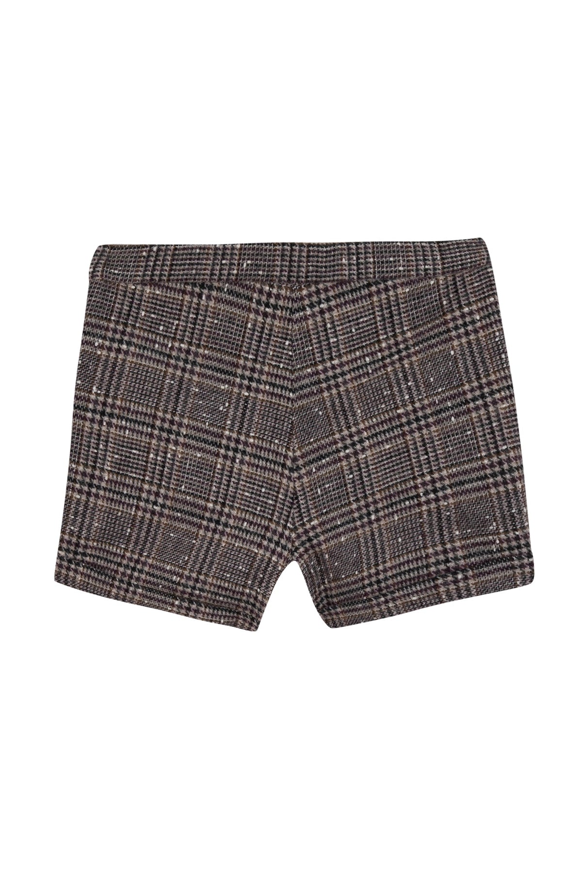 Short Esprit romantique en laine - Gris Chiné Foncé