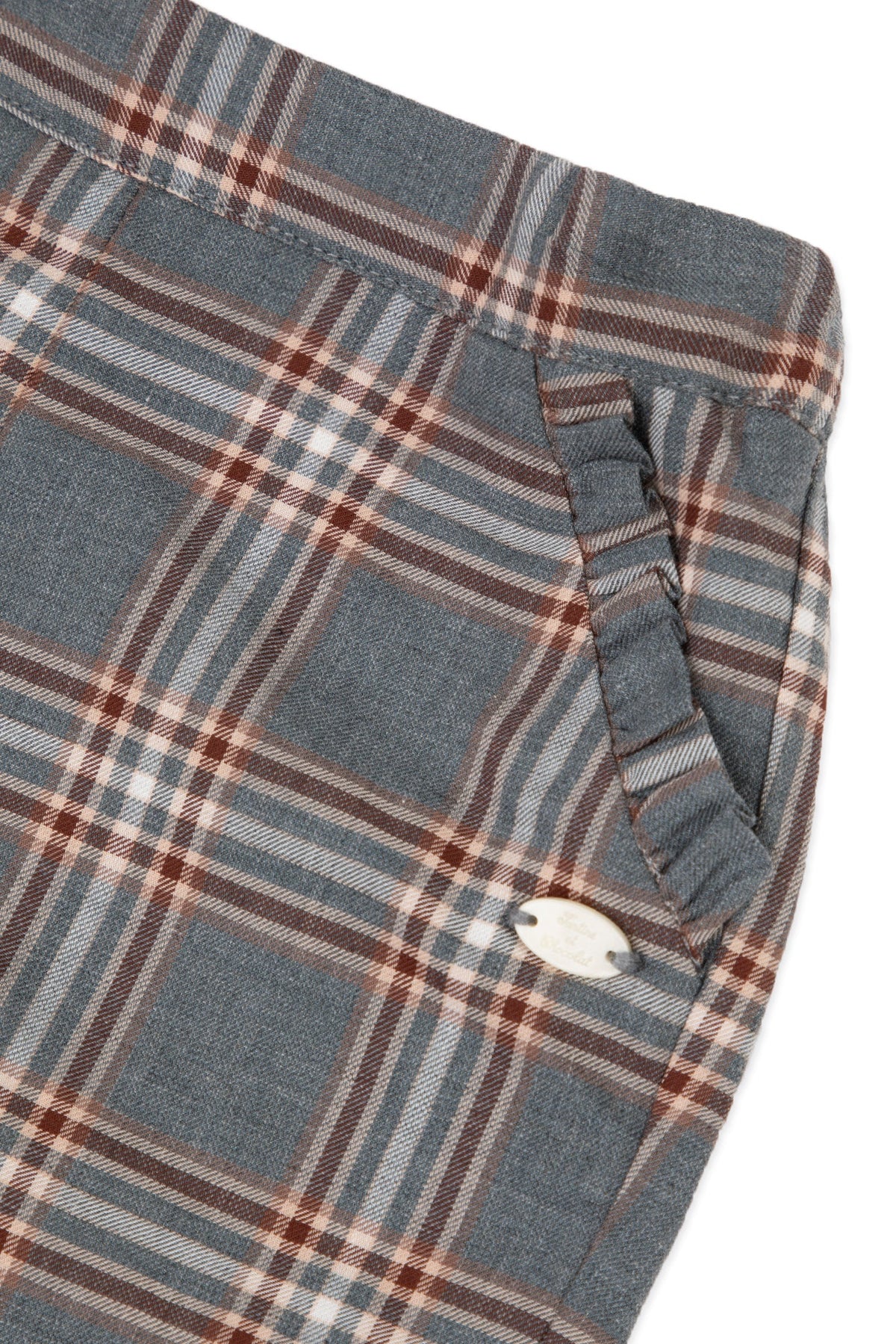 Gris Chiné Foncé / Short Baby Un Air De Campagne - Gris Chiné Foncé