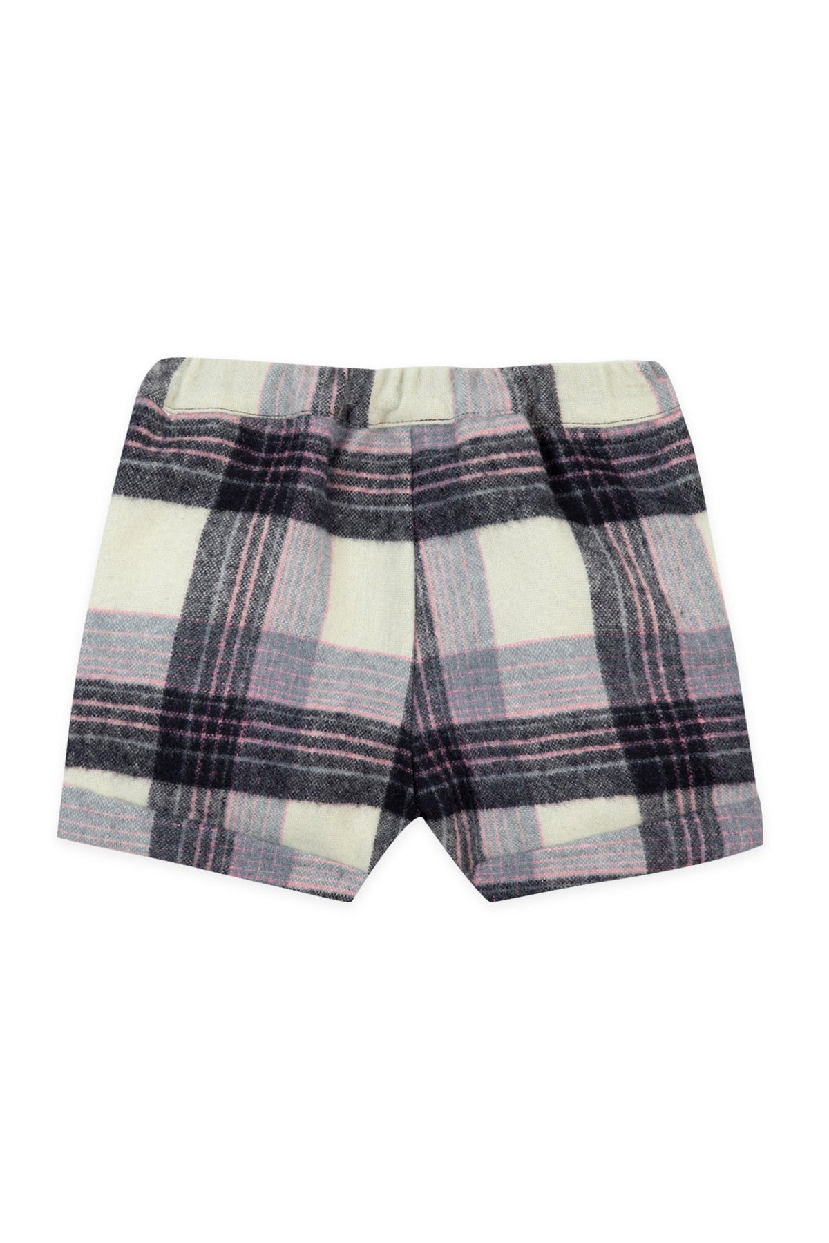 Short Baby école buisssonnière en laine - Bleuet