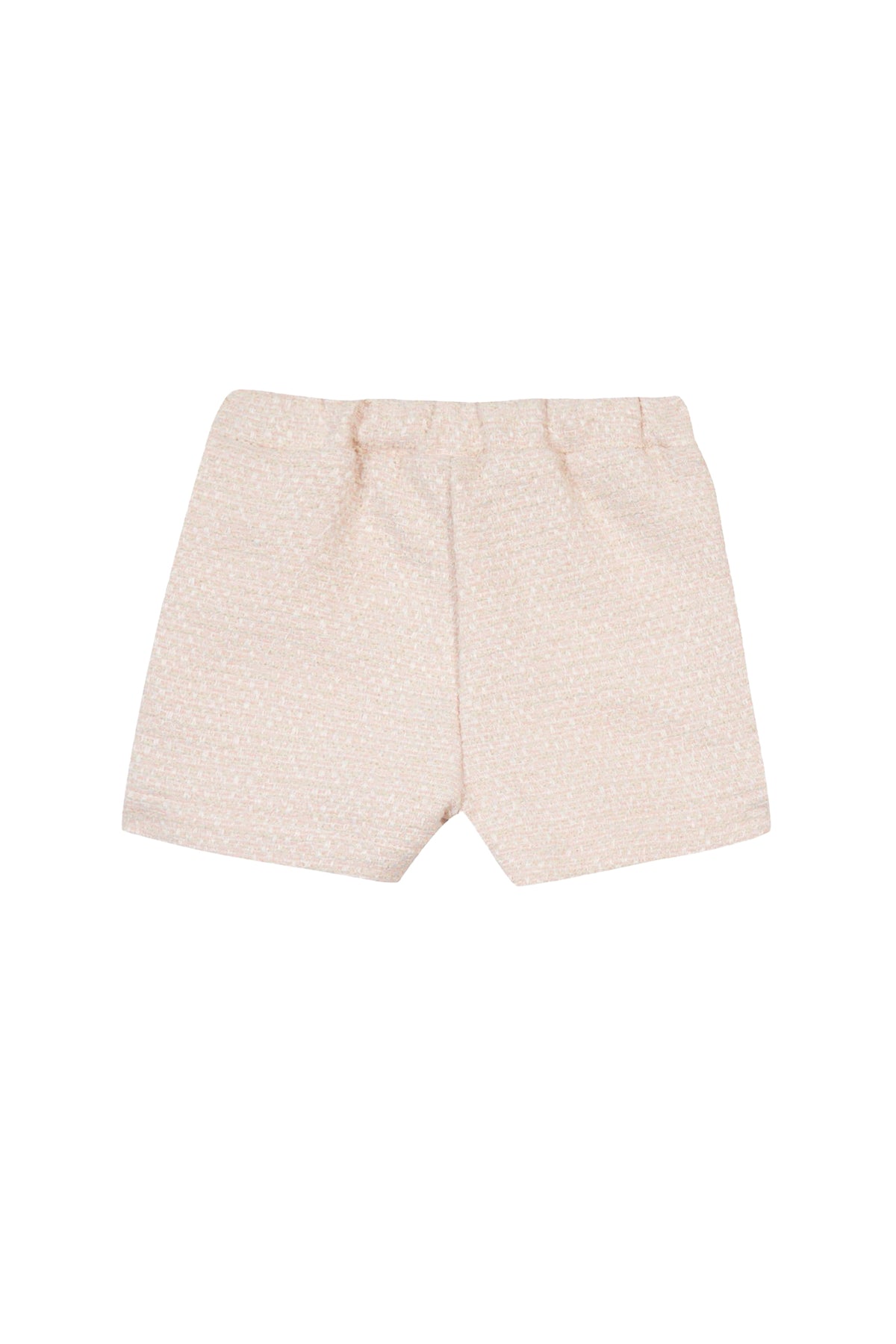 Short promenade romantique en coton - Rose pâle