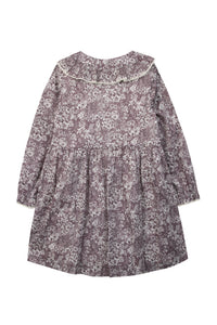 Aubergine / Robe Esprit Romantique - Aubergine