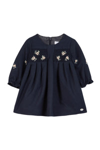 Robe Baby balade parisienne - Marine