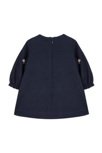 Robe Baby balade parisienne - Marine