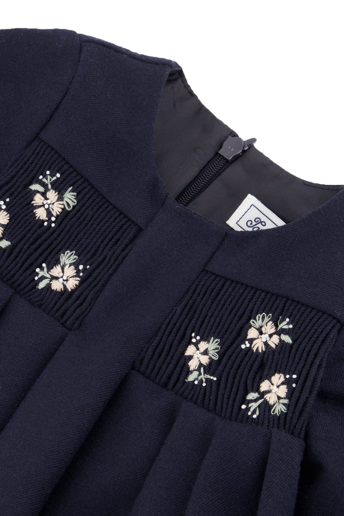 Robe Baby balade parisienne - Marine