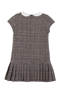 Robe Esprit romantique en laine - Gris Chiné Foncé