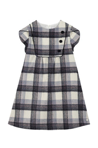 Robe École buissonnière en laine - Bleuet