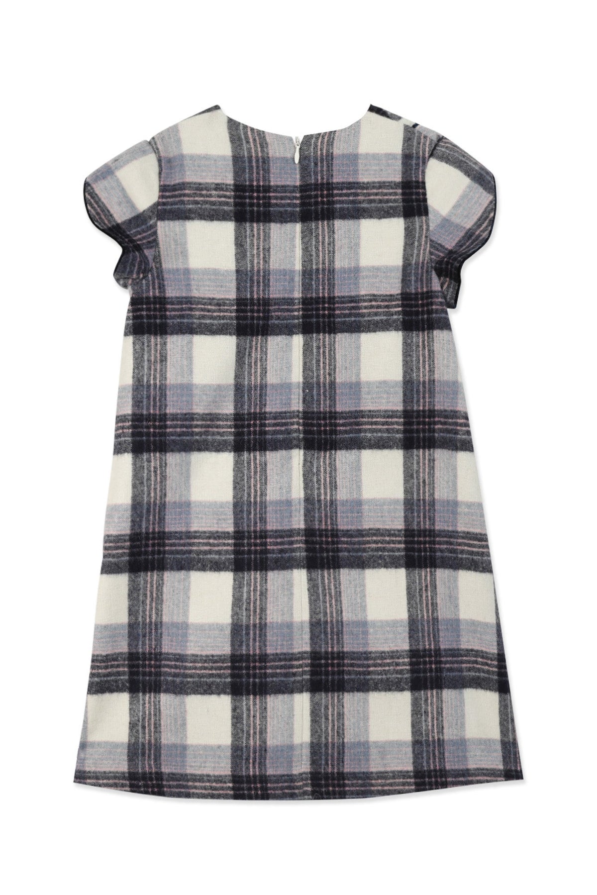 Robe École buissonnière en laine - Bleuet