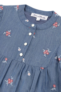 Robe École buissonnière - Denim