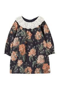Robe Baby balade parisienne - Marine