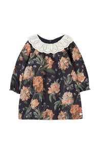 Robe Baby balade parisienne - Marine