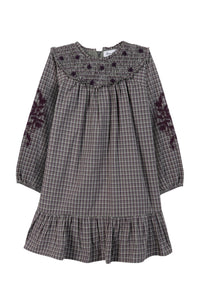Robe Esprit romantique - Aubergine