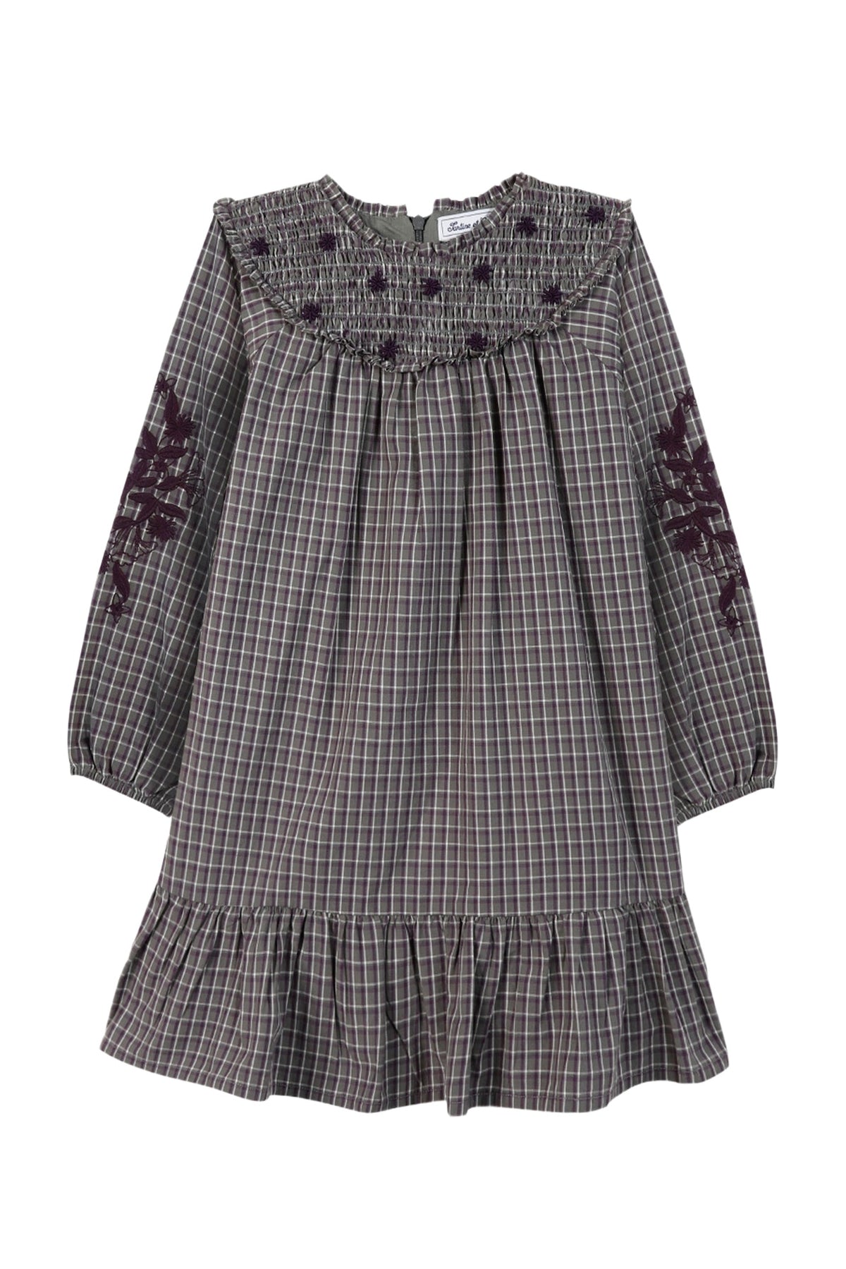 Robe Esprit romantique - Aubergine