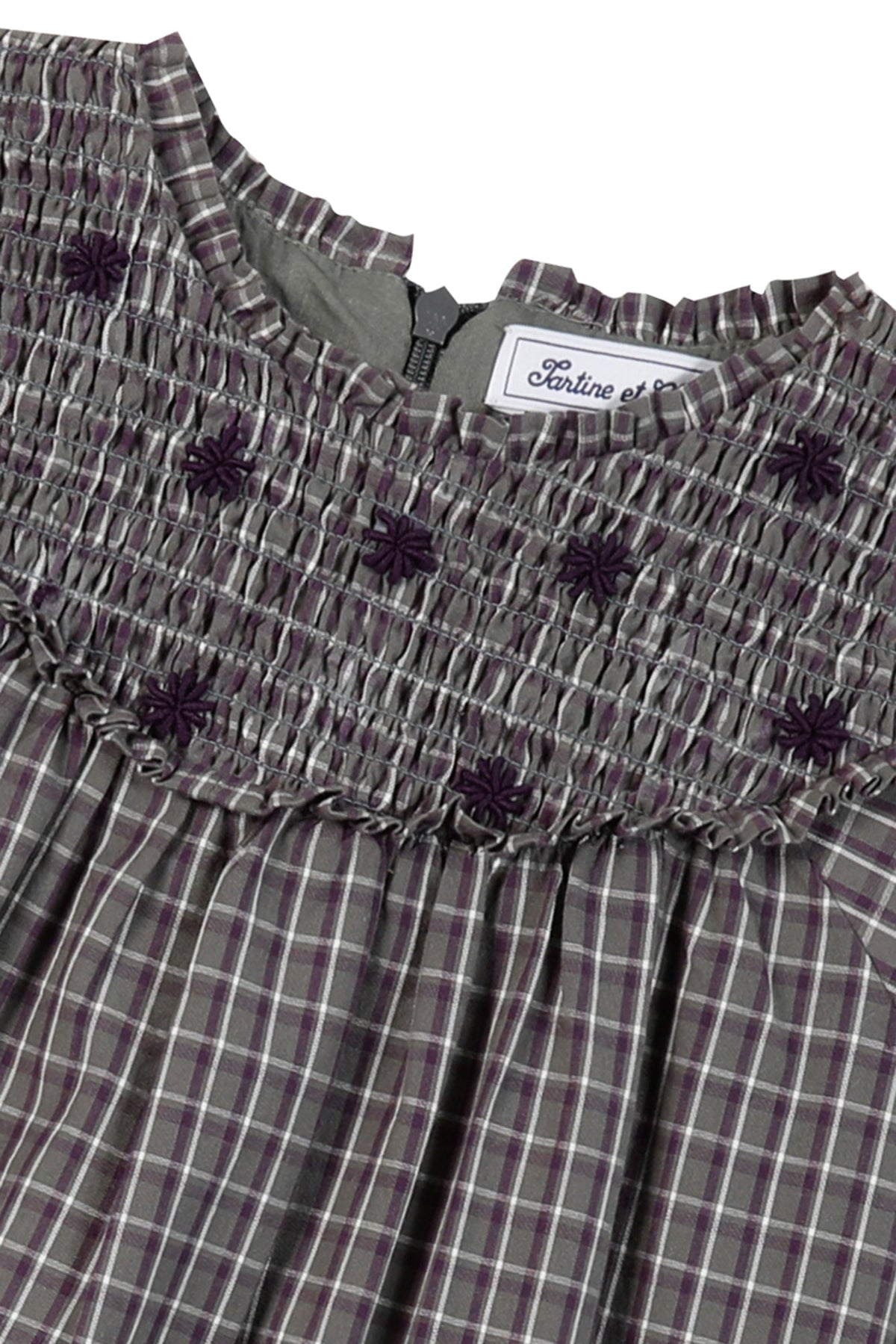 Robe Esprit romantique - Aubergine