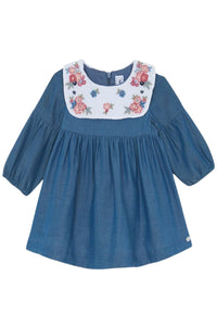Robe Baby école buisssonnière - Denim