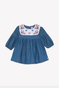 Robe Baby école buisssonnière - Denim