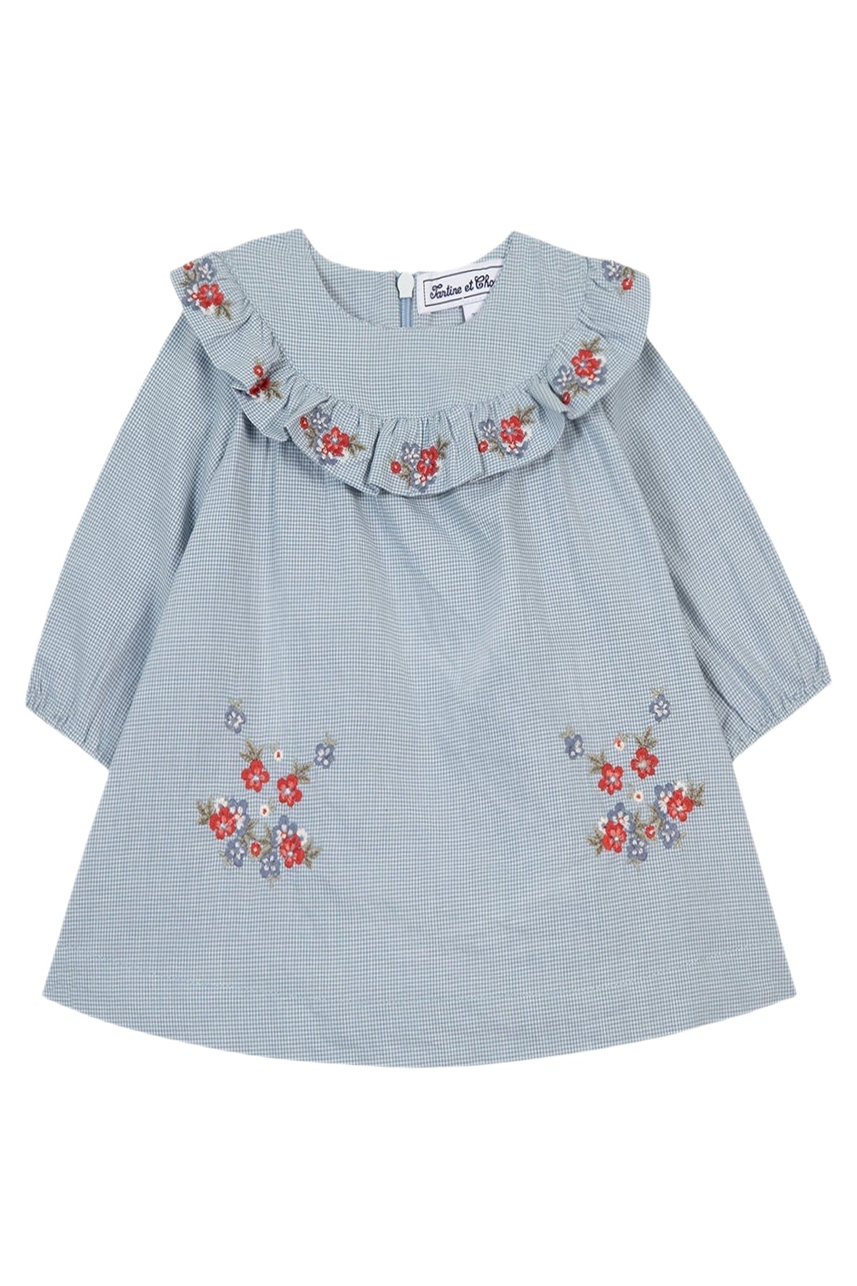 Robe Baby école buisssonnière - Bleuet