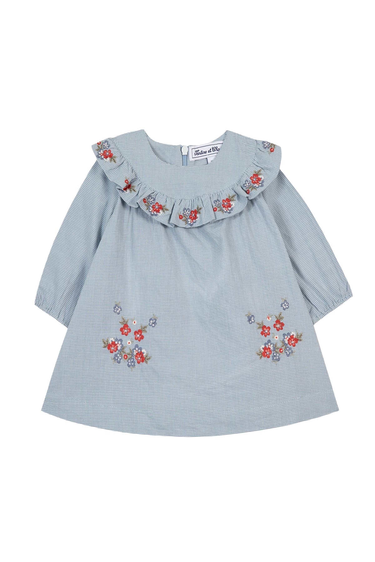 Robe Baby école buisssonnière - Bleuet