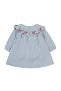 Robe Baby école buisssonnière - Bleuet