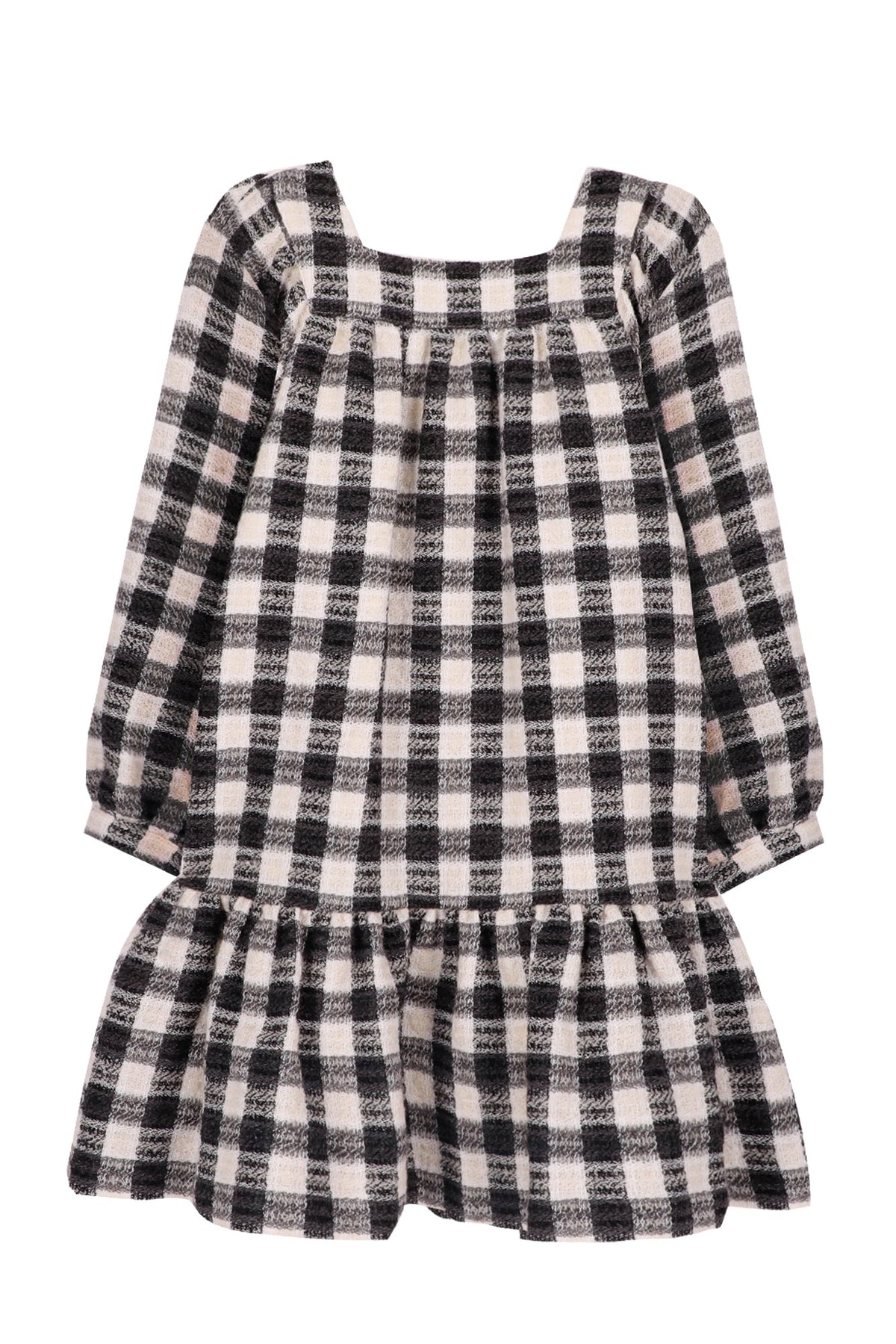Robe Esprit romantique en laine - Anthracite