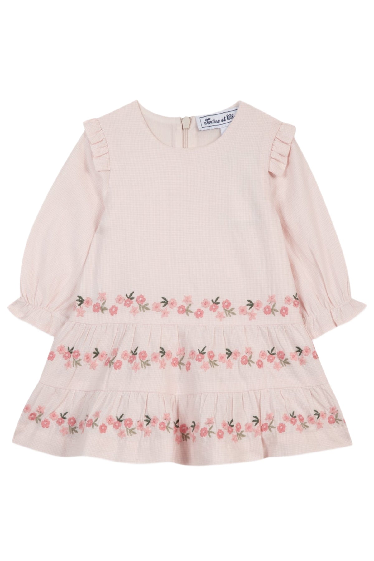 Robe Baby promenade romantique - Rose Pâle